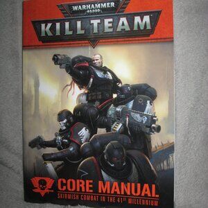 Warhammer Softcover Book 40,000 40K Kill Team Core Manual 2409A6